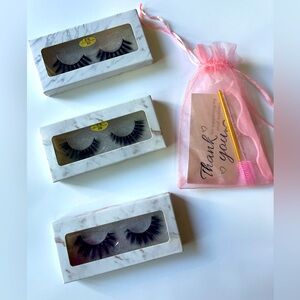 Eyelashes 3 for 10$